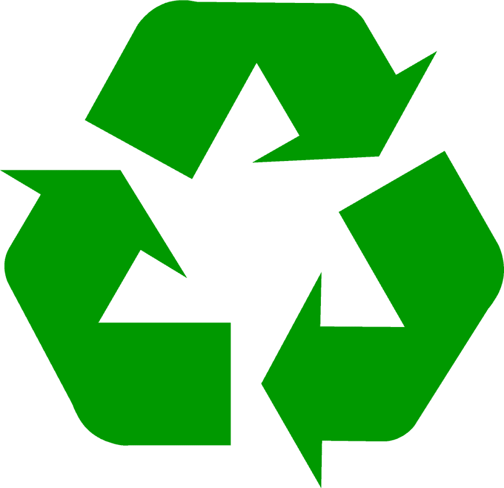 Verwijderingsbijdrage Matrassen Recycling Symbool Icon Donkergroen Droomidee